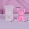 French Bulldog Shape Silicone Soap Mold DIY Silicone Candle Molds Clay Mould Silicone Soap Making Tool Silicone Material