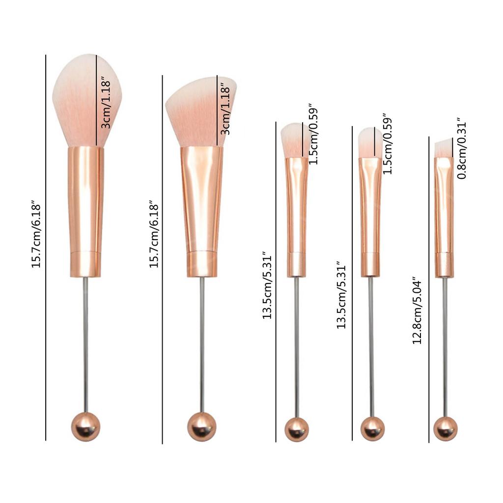 Professional Makeup Brushes Set Makeup Blending Brushes Eyeshadow Brush Facial Repair Brush for DIY and Daily Use