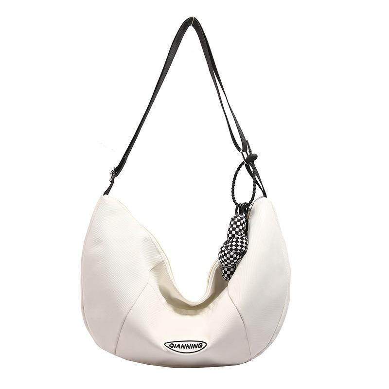 Niche Fresh Women Bag Campus Fashion Versatile Large Capacity Dumpling Bag Spring New Shoulder Crossbody Bag