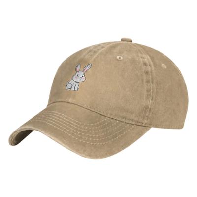Cute Cartoon Rabbit Summer Classic Fashion Men Trucker Hat Cotton Breathable Women Cowboy Cap Outdoor Leisure Basketball Caps