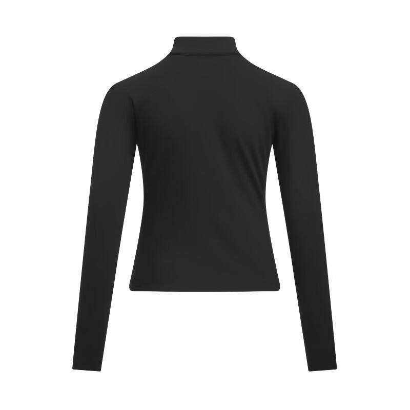 Under Armour Meridian Soft Series SC Stand Collar Training Long Sleeve T-Shirt Women Tops 6010110-001