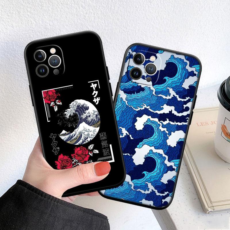 QT21 Great Wave Off Kanagawa New High-End Phone Case for Redmi Note 6 7 8 9 8T 9T 9S Pro Max 8A 9A 9C Prime NFC