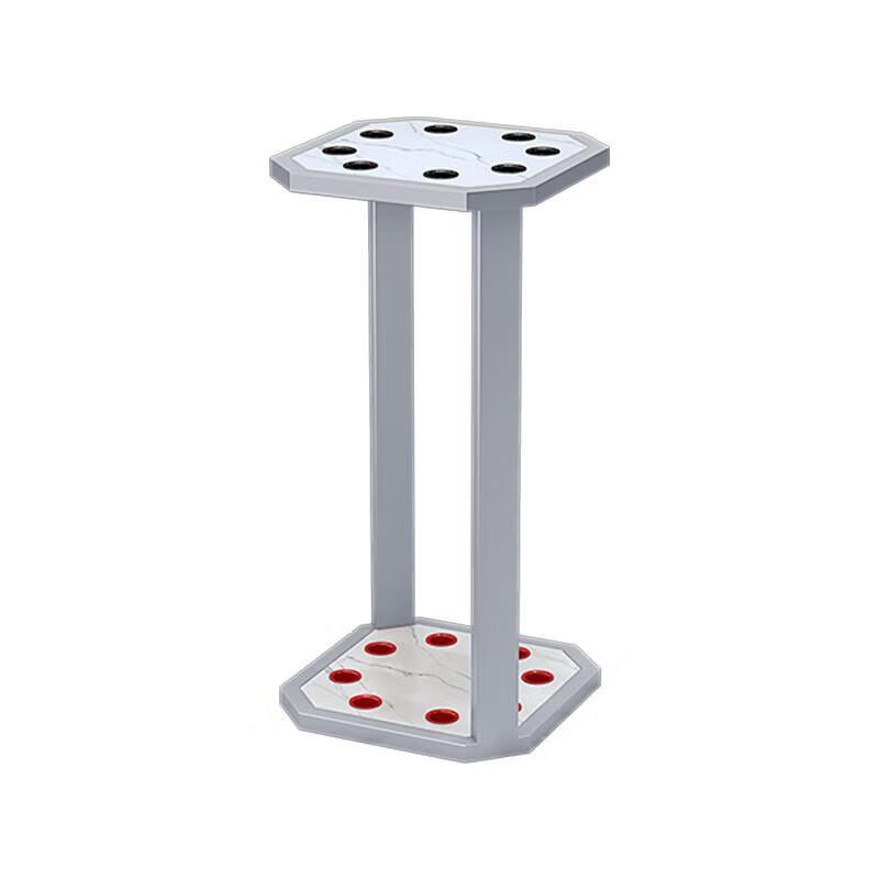 8-Hole Floor Billiard Cue Rack