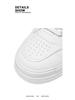 2025 Spring Men's Breathable White Trendy Thick Sole Skate & Casual Dad Shoes