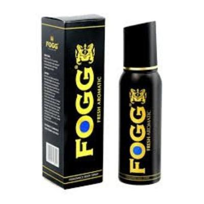 Fresh Aromatic Body Spray Deodorant For Men, Black, 120ml