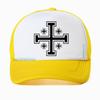Jerusalem Cross Religion Unisex Retro Baseball Cap Franziskaner Holyland Christian Creativity Gift Casquette Hat