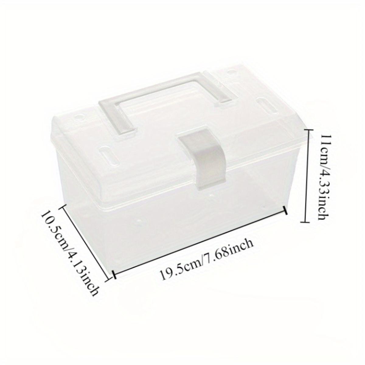 

Универсальный прозрачный пластиковый ящик для хранения «Не требует электропитания» — устойчив к ржавчине, с натяжным креплением для рабочего стола, автомобиля и организации игрушек