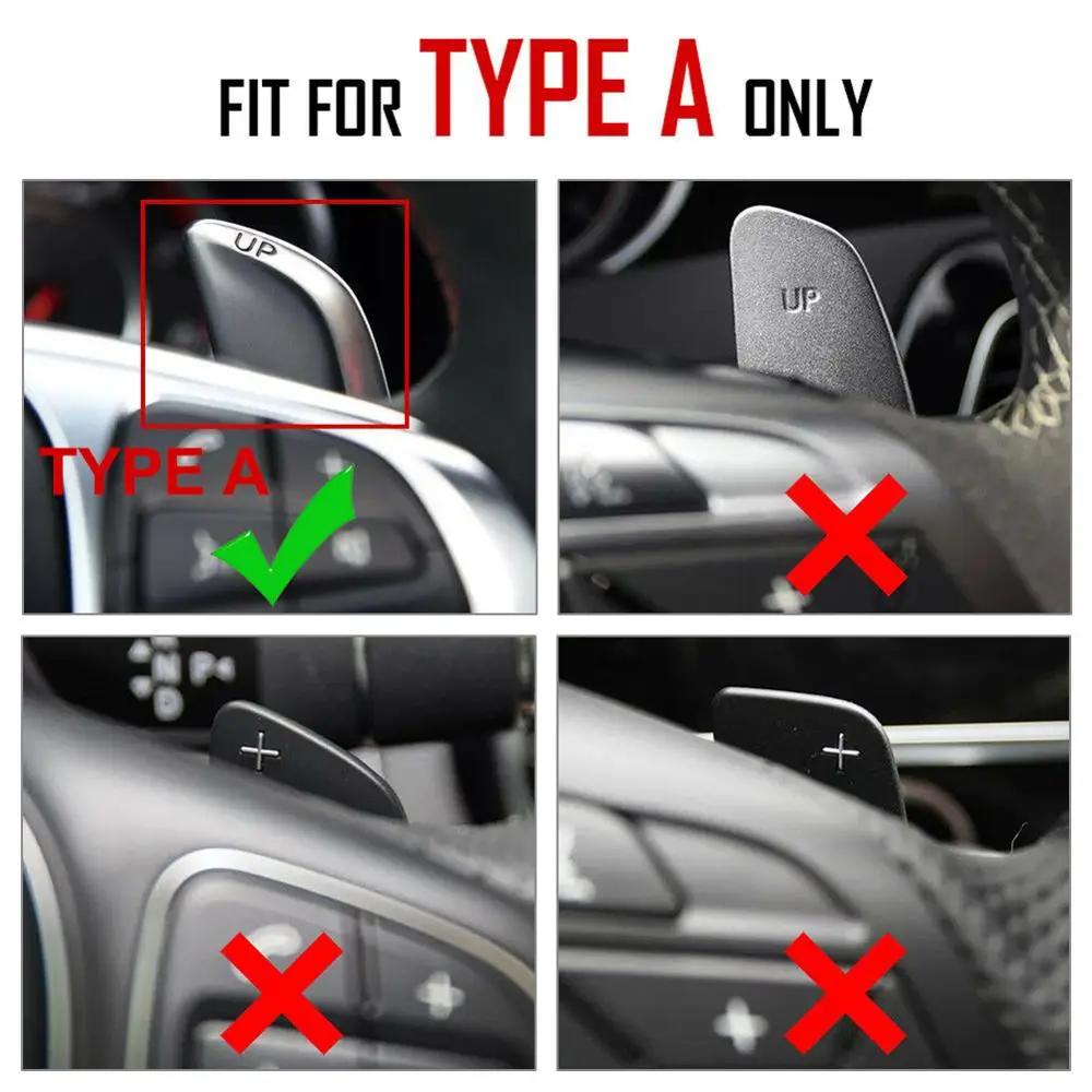 Car Steering Wheel Shifter Paddle Extension Shift For Mercedes Benz GLA45 SL63 A45 C63 E63 S65AMG CLS6 W176 W205 W213 W222