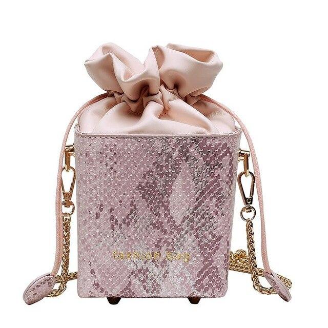 pink leather handbolsas