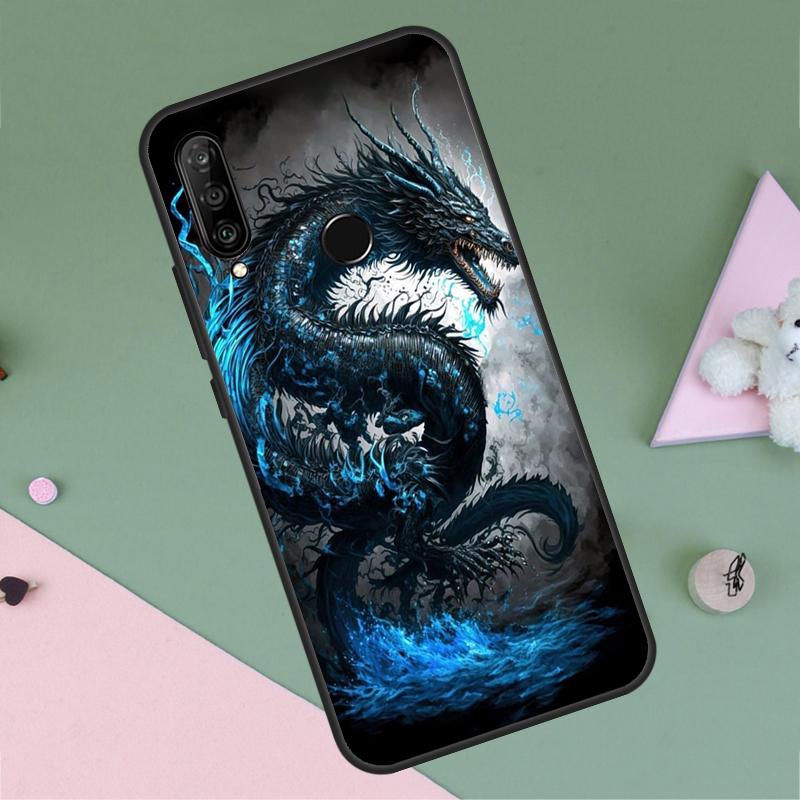 Legendary Dragon For Huawei Nova 9 10 SE Y91 Y61 Y90 Y70 Y60 Y72 12s 12i 11i 7i 8i P60 Pro P30 P40 Lite Case