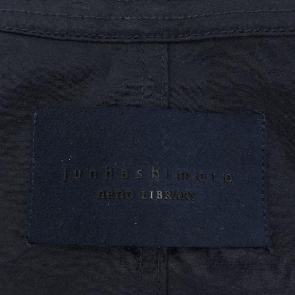 Junhashimoto Nano Library Jacket L Navy Nano LIBRARY Double-breasted Men's Used