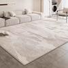 Cream Style Carpets for Living Room Large Area Bedroom Washable Decor Carpet Thick Plush Lounge Floor Mat Fluffy Soft Study Rug
