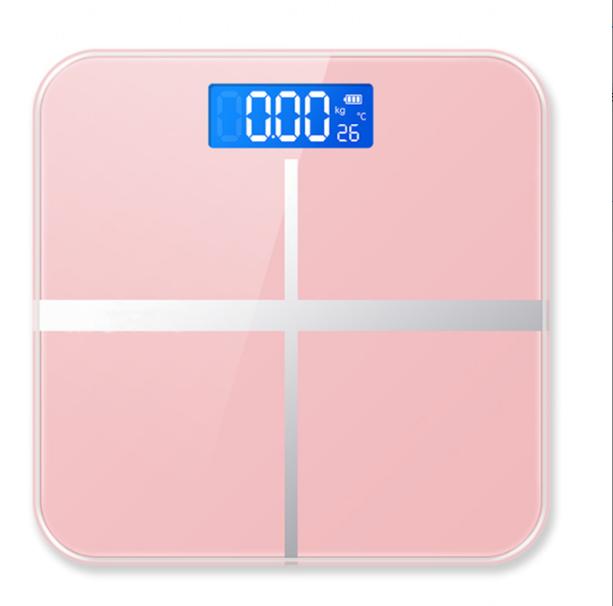 Smart Body Weight Scale Weight Loss Weighing Device LED Display USB Charging Precision Electronic Scale for Home Use