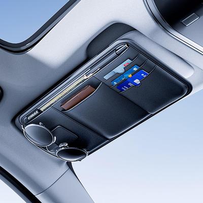 Raksonic Car Glasses Sun Visor Car Glasses Accessory Multifunctional Car Glasses Wear For Car Easy To Suitable for All Car Models Holder, Pocket,