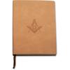 Square & Compass Masonic Bound Journal (Tan)
