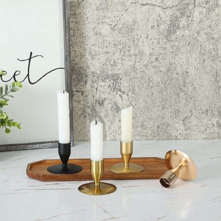 Iron Candlestick Holders Taper Candle Holders Decorative Candle Stand for Table Centerpieces Wedding,Home Decorations