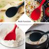 WIKHOSTAR Hanging Silicone Rice Spoon Kitchen Ladle Non-stick Saucepan Electric Rice Cooker Cooking Scoop with Holes Household Items
