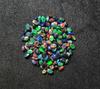 Opal Negru Etiopian Natural Multi Fire Oval Cabochon Piatră Prețioasă Liberă Lot 17 Bucăți 4*6 MM 5 CT Cabochon Opal Negru Piatră Prețioasă Pentru Realizarea Bijuteriilor