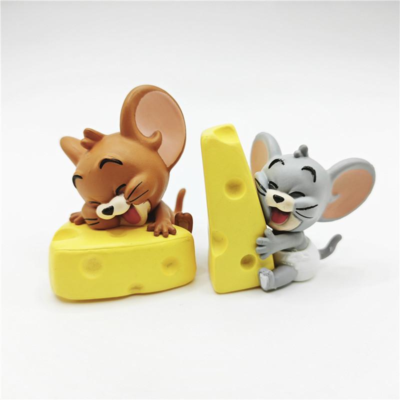 Jerry Tom And Abs Action Figure Model For Car Desktop Decoration Collectors