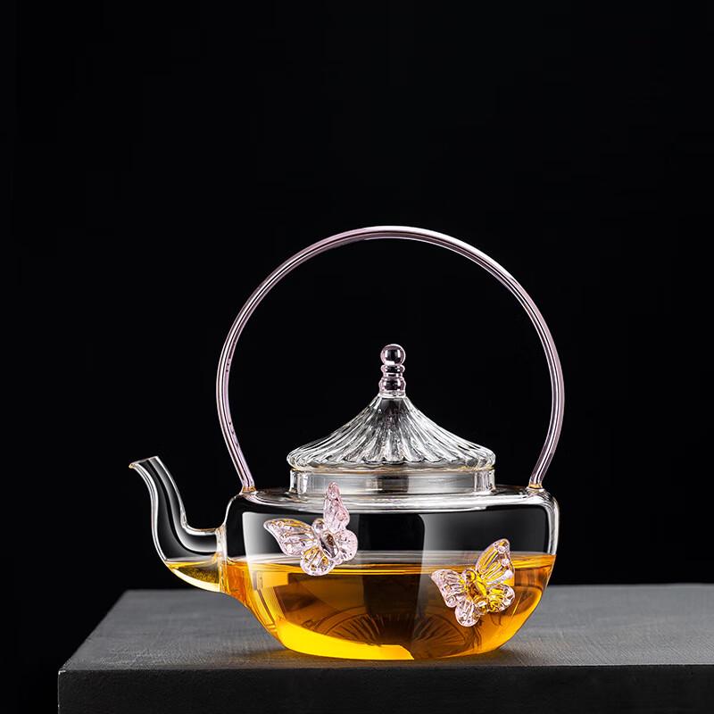 Diller Heat-Resistant Glass Teapot Kettle