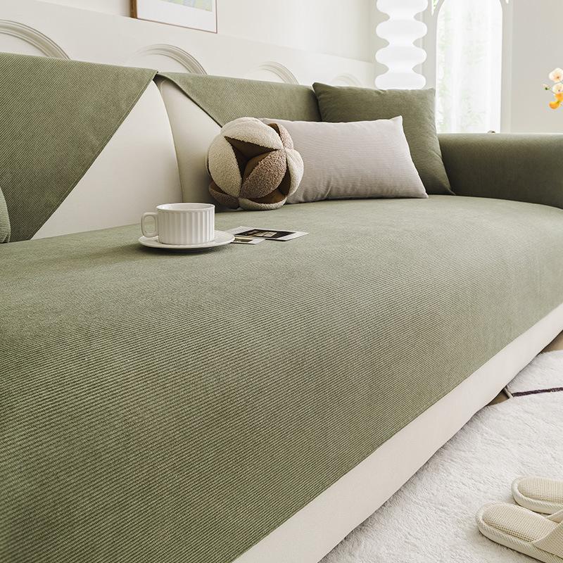 New Anti Cat Scratch Sofa Cover High-End Feeling Waterproof And Anti Slip Sofa Cushion Cover Soft And Versatile For All Seasons