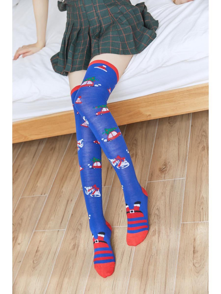 

Holiday Party Over-the-Knee Christmas Stockings One Size
