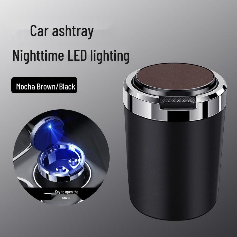 Flame Retardant Multifunctional Car Ashtray for Alphard, Crown, and Vellfire