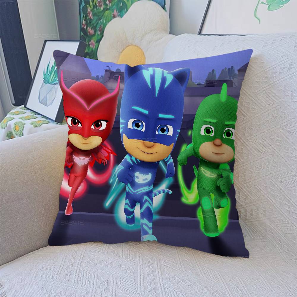PJ Cartoon M-Masks Pillow Cover Sofa Cushion Cover Home Room Decoration Children Gift