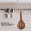 Non-stick Natural Wooden Rice Paddle, Shallow Round Head Rice Spoon, Kufooeyhnc98vm3