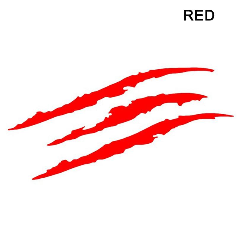 Car Lamp Vinly Monster Claw Marks Dinosaur Raptor Sticker For BMW E46 E90 Mercedes Benz Accessories Ford Focus Mk2 Peugeot 307 3