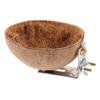 Friendly Coconut Shells Parrot Nest House Cage for Birds Parakeet Parrots Nest Decoration