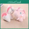 Unicorn Plush Toy Keychain Animal Figurine Soft Stuffed Doll For Girls Gifts
