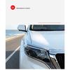 Headlight Eyebrow Trim For Toyota Prado 150 2014 2015 2016 2017 Front Lamp Brow Molding Strip Chrome Styling Car Exterior Parts