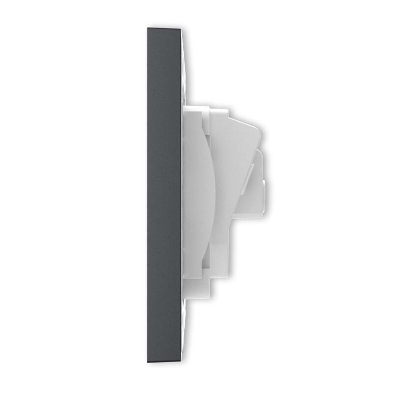 ABB Yingzhi Series Grey Switch & Socket Panels