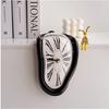 Horloge Fondante Surréaliste Horloge Murale Fondante Silencieuse Style Dali Salvadorien Horloge Romaine Numérique Décorative Horloge Murale Rétro