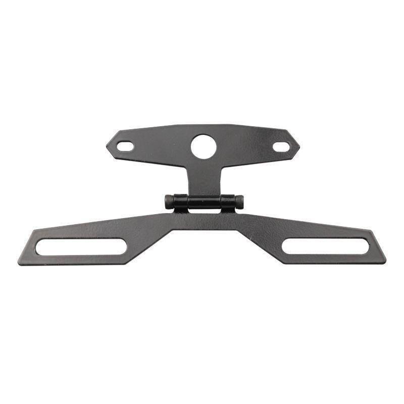 Motorcycle Parts Modification Universal Foldable Taillight Bracket License Plate Light License Plate Light Fixing Bracket 1Pc