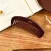 Tan Mujiang Rosewood Hair Comb Gift Set