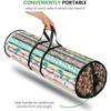Large Capacity Gift Wrap Storage Bag Cylinder Gift Wrapping Roll Organizer  Christmas