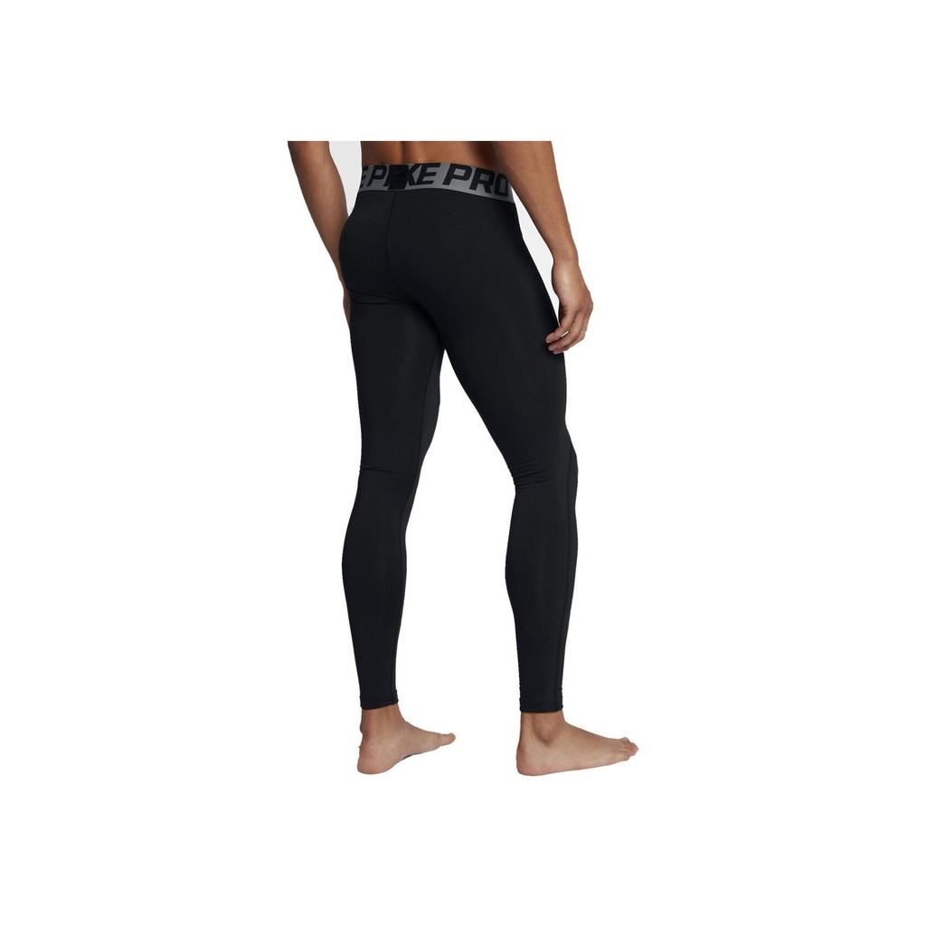 Nike Solid Color Logo Print Breathable Fitness Pants Men bottoms Black 838038-010