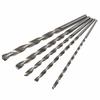 Multiple materials Round Shank Diameter High-speed Steel Straight Shank Long Sturdy Wear-resistant Twist Drill Set 9Pcs
