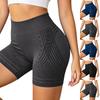 Seamless High Waist Compression Fitness Shorts for Women Tummy Control Butt Lifting Yoga Shorts with Sculpting Design and Breathable Fabric
