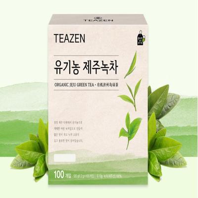 Teazen Orgaaniline Jeju roheline tee 100ea