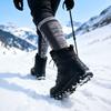 Merino Wool Ski Socks High Calf Thick Warm Winter Sports Men Women Anti-Slip Antibacterial