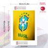 CBF Brasil Pattern  3pcs 100% Round Full Drill 5D DIY Diamond Painting Embroidery Cross Stitch Rhinestone Décor