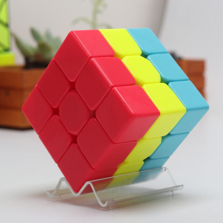 Qiyi Sandwich Burger 3x3x3 Rubik's Cube - Smooth, Flexible Educational Toy for Children