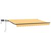 Retractable Awning Sand 350 X 250 Cm Fabric and Aluminum