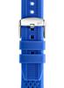 MORELLATO Silicone Watch Strap, Fully Waterproof, SILE Series, 22mm, Blue, with Replacement Tool [Official Import] X4983187065022