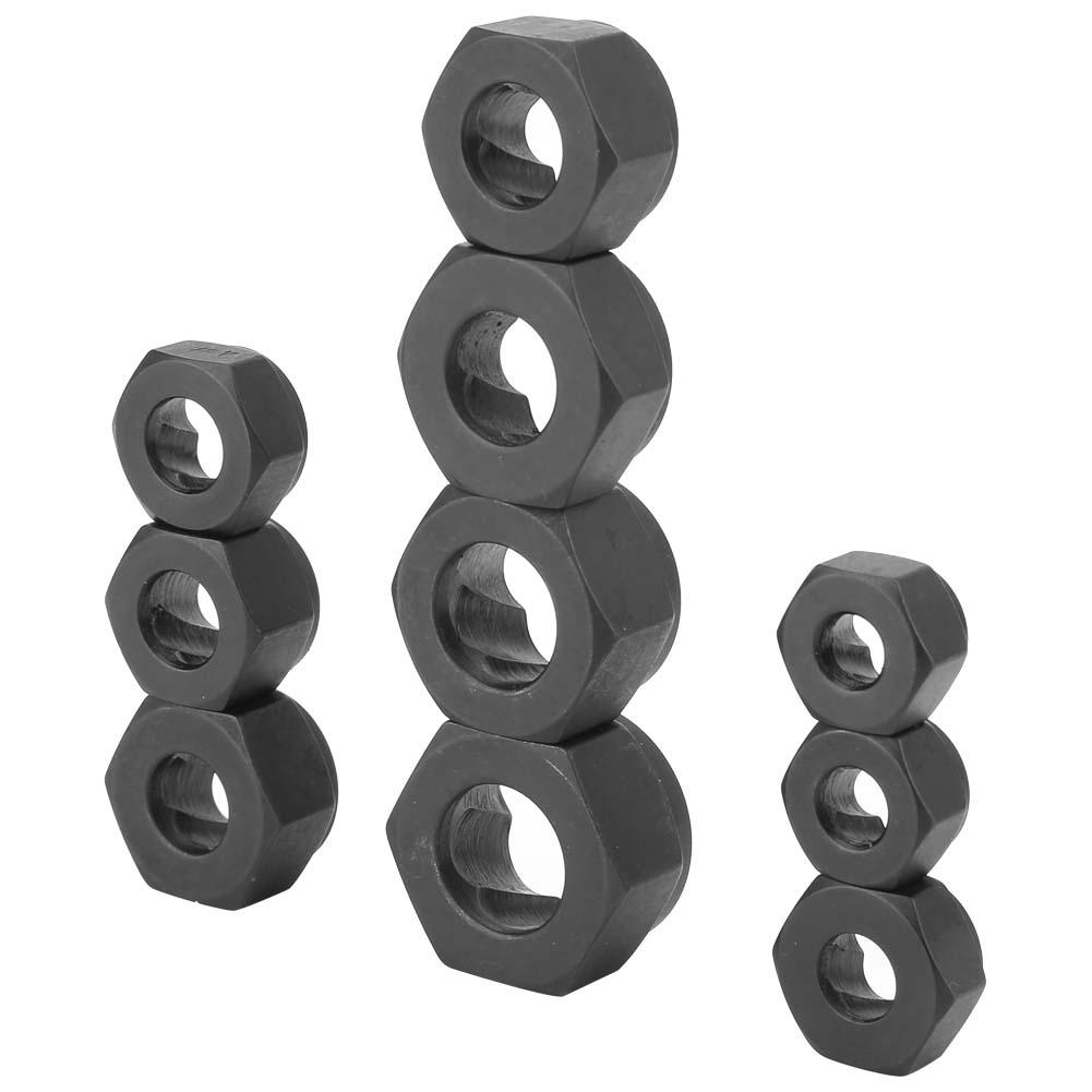 10pcs Damaged Nut Bolt Remover Stud Extractor Set Broken Bolt Removal Kit