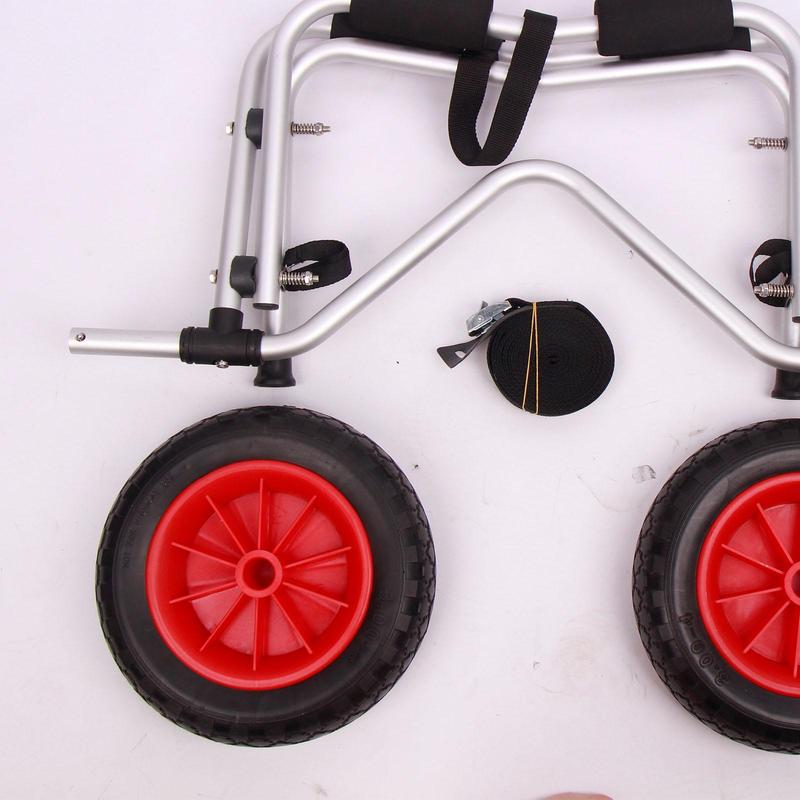 Heavy Load Kayak Jockey Wheels Polyurethane Fat Replacement Cart Wheels for Beach Transport