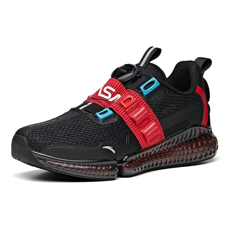 Anta Running Collection Full Length Air Cushion Low top Running Shoes Women's Black Red 122015590-4